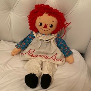 Raggedy Ann doll vintage 50 years old